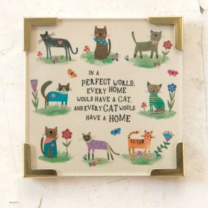 Purrfect Corner Magnet – Cozy Cat Decor for Every Home