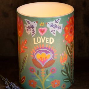 Flameless LED Candle - Safe, Warm Gift for Loved Ones | Realistic Flickering Light