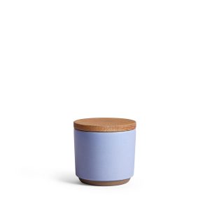 Premium Wood-Lid Storage Jar | Multi-Purpose Kitchen & Bathroom Organizer