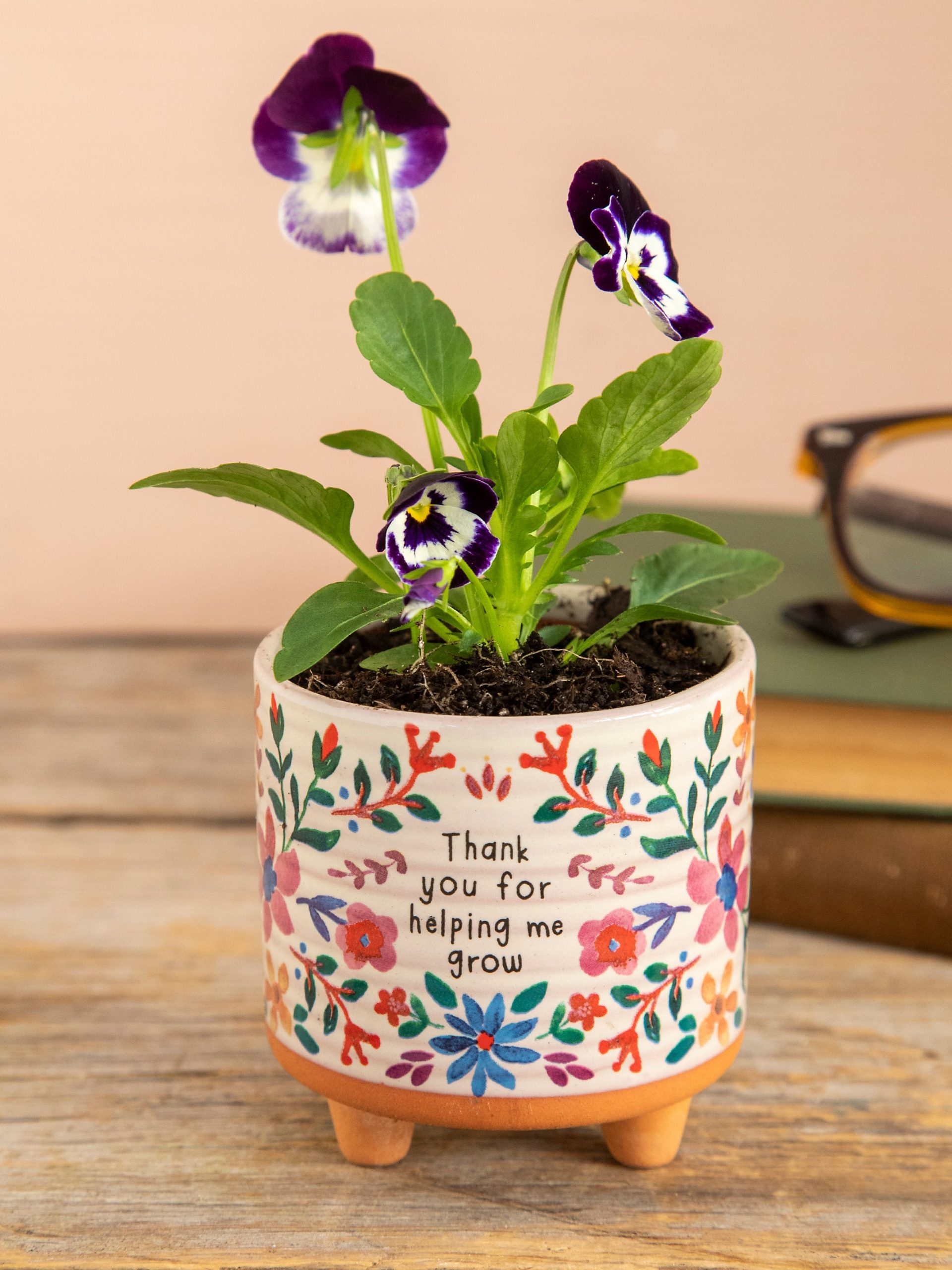Mini Artisan Planter - Thank You - Image 3