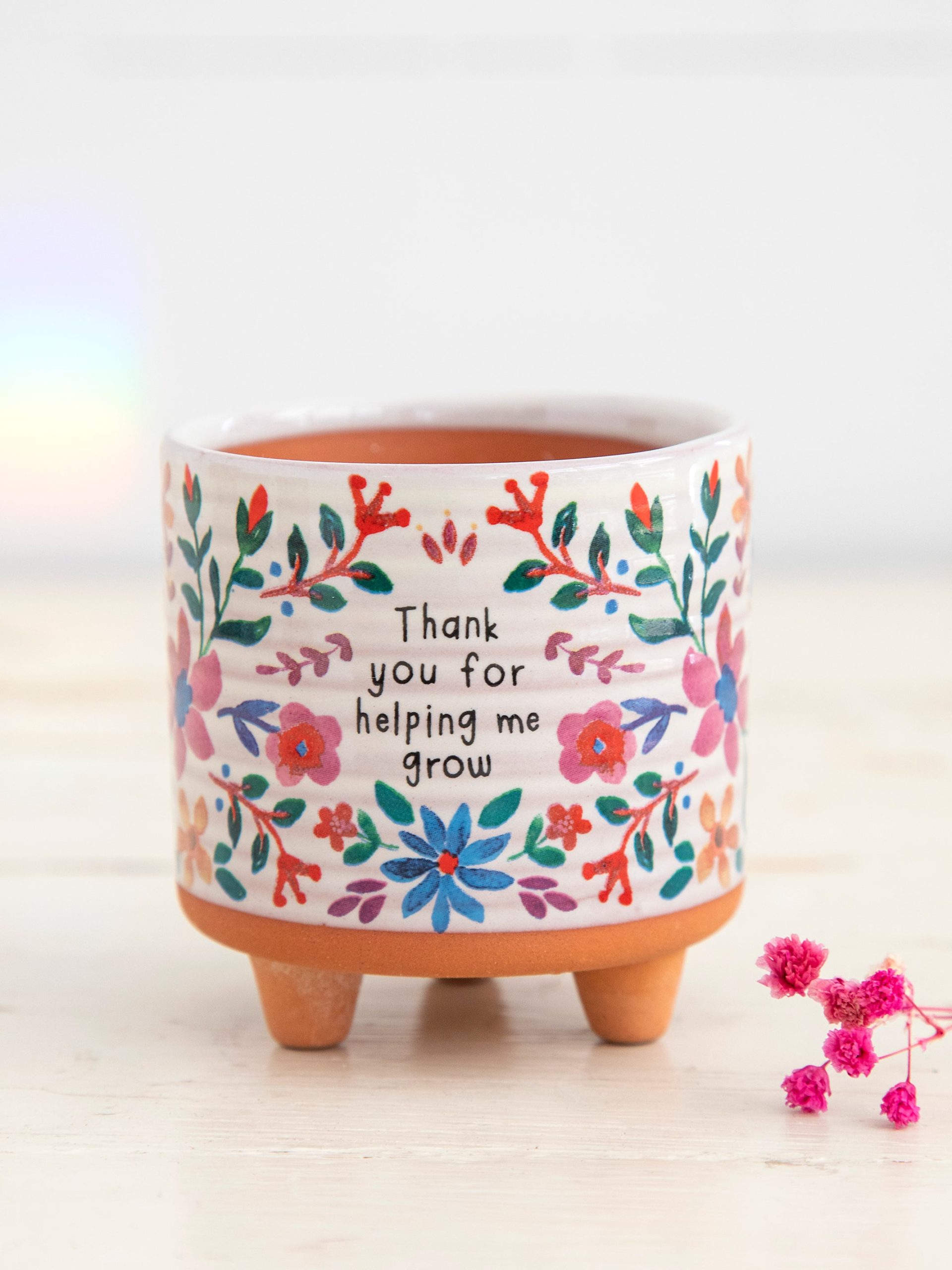 Mini Artisan Planter - Thank You - Image 2