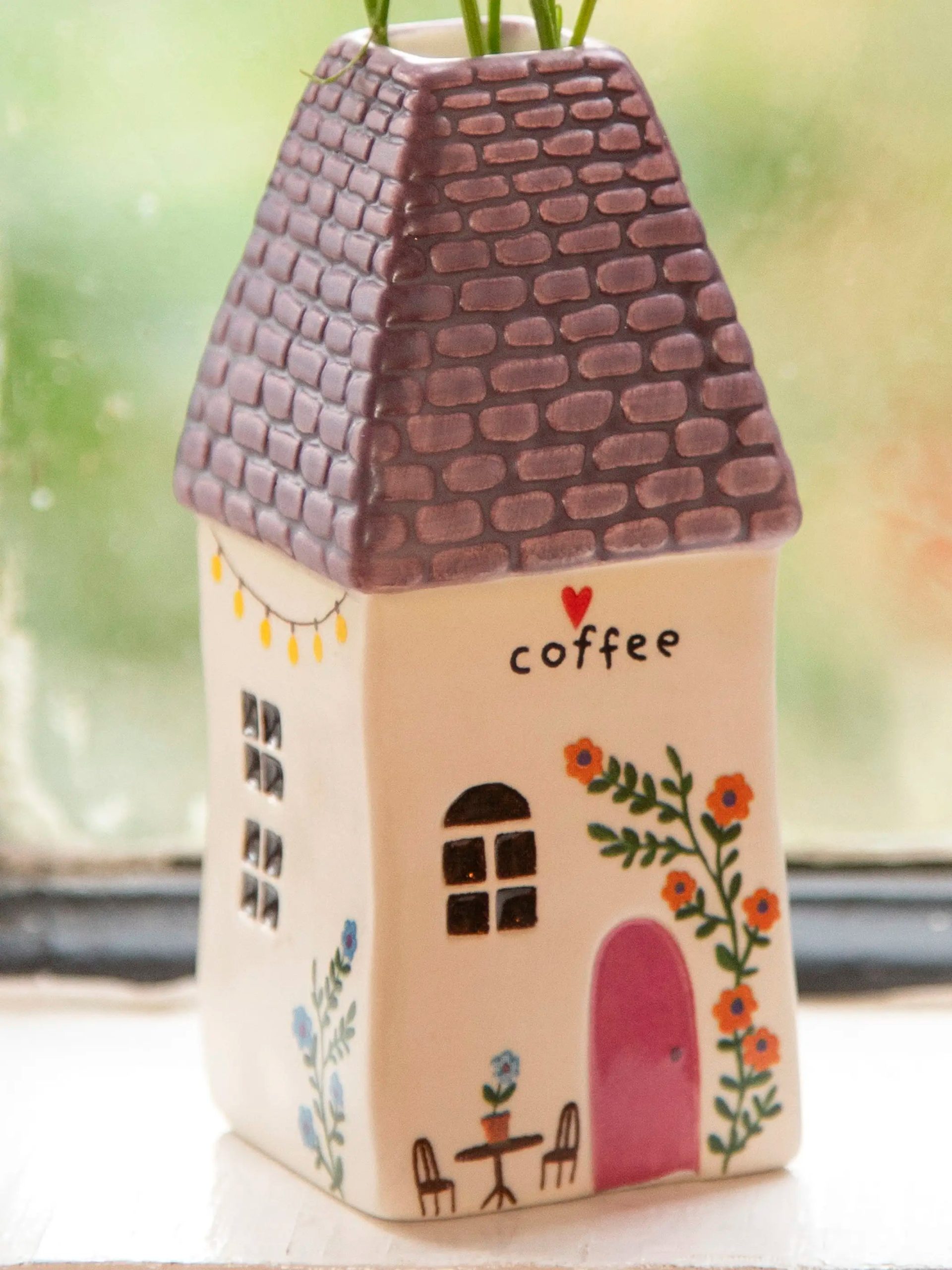 Cottage Bud Vase - Coffee - Image 2